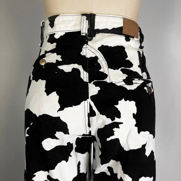 cow print pants - Picture 4 of 5